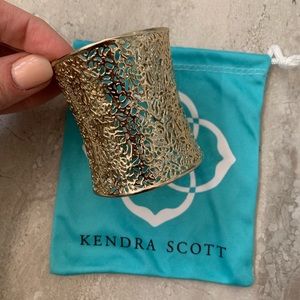 Gold Kendra Scott cuff
